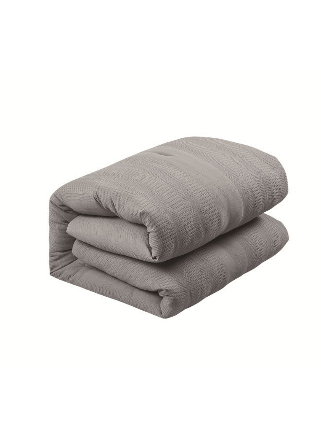 HOURS luxury summer bedspread with fixed filling, Queen, 4 pieces - Image 3